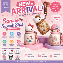 Load image into Gallery viewer, Sanrio Sweet Sips Mini Flask