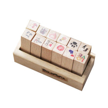 Load image into Gallery viewer, Daily Planner Rubber Stamp Sets (12 pcs)
