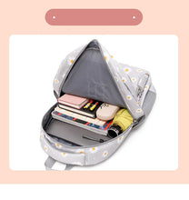 Load image into Gallery viewer, Kawaii Daisy Waterproof Backpack Sets (4 colors)