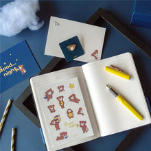Load image into Gallery viewer, Japanese Good Night Series Bear Stationery Set - Limited Edition