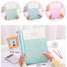 Load image into Gallery viewer, Beautiful Flower Series Multi-Layer Folders (A4)