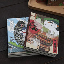 Load image into Gallery viewer, Curious Cat Japanese Notebook Planners (4 Designs)