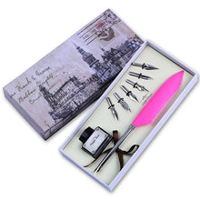 Load image into Gallery viewer, Feathered Grace Calligraphy Set