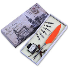 Load image into Gallery viewer, Feathered Grace Calligraphy Set