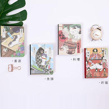 Load image into Gallery viewer, Curious Cat Japanese Notebook Planners (4 Designs)