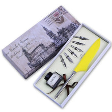 Load image into Gallery viewer, Feathered Grace Calligraphy Set