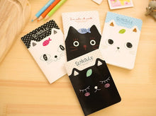 Load image into Gallery viewer, Cute Cat Mini Portable Notebook Planner