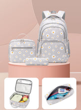 Load image into Gallery viewer, Kawaii Daisy Waterproof Backpack Sets (4 colors)