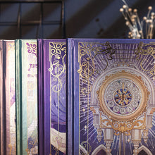 Load image into Gallery viewer, Magic Nights Series Gilded Notebooks (4 Designs)