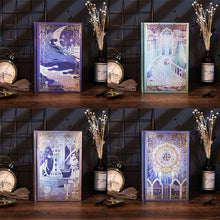 Load image into Gallery viewer, Magic Nights Series Gilded Notebooks (4 Designs)