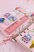 Load image into Gallery viewer, Pastel Pages A6 Ring Planner – Kawaii Edition