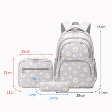 Load image into Gallery viewer, Kawaii Daisy Waterproof Backpack Sets (4 colors)