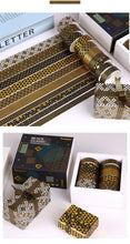 Load image into Gallery viewer, The Floating Series Gold Foiled Washi Tape Sets (10 pcs a set)