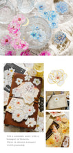 Load image into Gallery viewer, Retro Gilded Floral Decorative Stickers