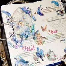 Load image into Gallery viewer, Dream Feather Gold Foiled Stickers