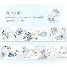 Load image into Gallery viewer, Inked Petal Fantasy Washi Tapes