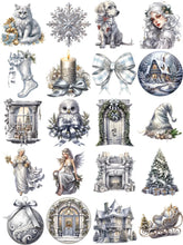 Load image into Gallery viewer, Crystalline Christmas Adornments Stickers - Limited Edition