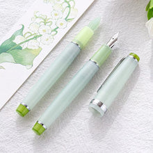 Load image into Gallery viewer, Emerald DualCraft Fountain Pen Set – Signature Edition