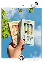 Load image into Gallery viewer, Tacotaco Color Highlighter Sets (4pcs a set)