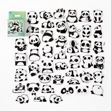 Load image into Gallery viewer, Rolling Panda Kawaii Stickers