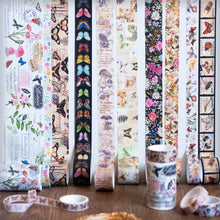 Load image into Gallery viewer, Winged Wonders Washi Tape Set (18 pcs)