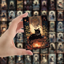Load image into Gallery viewer, Midnight Feline Fantasy Stickers