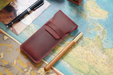 Load image into Gallery viewer, Classic Cowhide Pen Sleeve - Limited Edition - Original Kawaii Pen