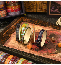 Load image into Gallery viewer, Midnight Gothic Washi Tape Collection – Vintage Edition