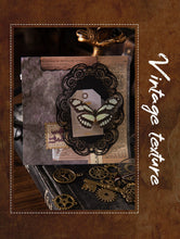 Load image into Gallery viewer, Vintage Mottled Texture Material Paper for Crafting - Original Kawaii Pen