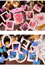 Load image into Gallery viewer, Mirror Dream Series Gold Foiled Butterfly Stickers - Limited Edition