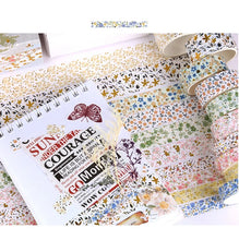 Load image into Gallery viewer, The Floating Series Gold Foiled Washi Tape Sets (10 pcs a set)