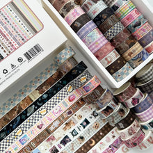 Load image into Gallery viewer, Bluegreen Whimsy Washi Set (35 rolls)