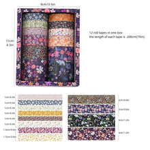 Load image into Gallery viewer, Autumn Flowers Washi Tape Sets