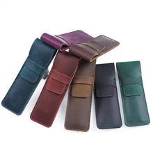 Load image into Gallery viewer, Classic Cowhide Pen Sleeve - Limited Edition - Original Kawaii Pen