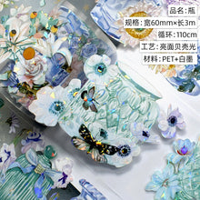 Load image into Gallery viewer, Floral Universe Gold Foiled Washi Tapes