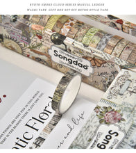 Load image into Gallery viewer, Retro Nature Washi Tape Sets (20 pcs a set)