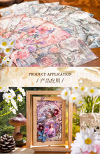 Load image into Gallery viewer, Vintage Style Floral & Birds Material Paper Sets