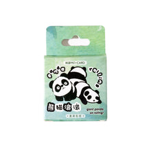 Load image into Gallery viewer, Rolling Panda Kawaii Stickers