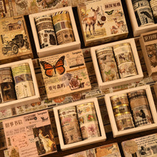 Load image into Gallery viewer, Exotic Nature Vintage Style Washi Tape Sets - Limited Edition