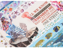 Load image into Gallery viewer, The Floating Series Gold Foiled Washi Tape Sets (10 pcs a set)