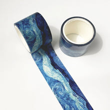 Load image into Gallery viewer, Vintage Style Van Gogh Series Oil Painting Washi Tapes ( 8 Designs)
