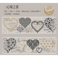 Load image into Gallery viewer, Sentimental Moments - Retro Film and Heart Decorative Washi Tape