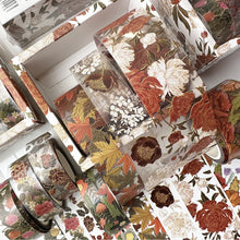 Load image into Gallery viewer, Antique Garden Waterproof Washi Tape Sets
