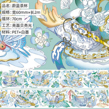 Load image into Gallery viewer, Japanese Floral Heaven Transparent Extra Large Washi Tape Sets (21 Designs)