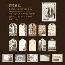 Load image into Gallery viewer, Time Traveler Series Decorative Stickers