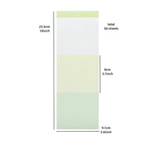 Load image into Gallery viewer, RadiantRipple Long Memo Pads (B5)