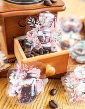 Load image into Gallery viewer, Romantic Café Series Vintage Stickers (6 Designs)