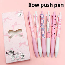 Load image into Gallery viewer, Pink Bow Dream Gel Pen Set