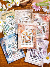 Load image into Gallery viewer, Vintage Style Floral & Birds Material Paper Sets