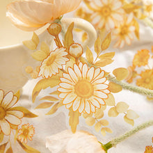 Load image into Gallery viewer, The Flower of Mist & Light Gilded Floral Stickers